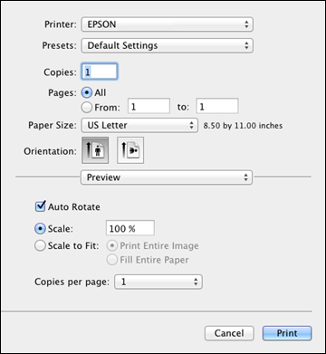 Epson collating setting on but not collating os x 2017 pdf